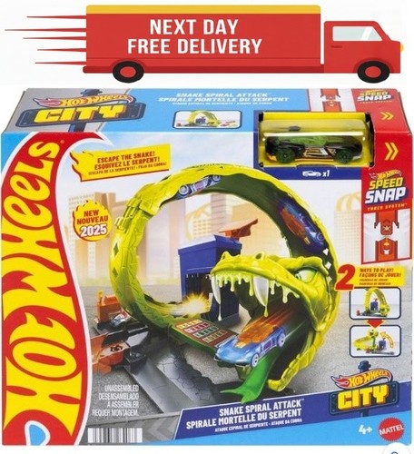 Hot wheels city snake spiral - snake,