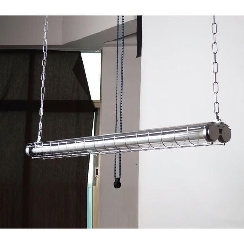 Industrial silver pendant - silver,