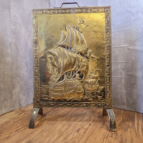 Vintage embossed brass - vintage,