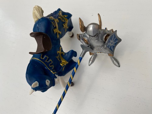 Medieval armoured knight and - knight,