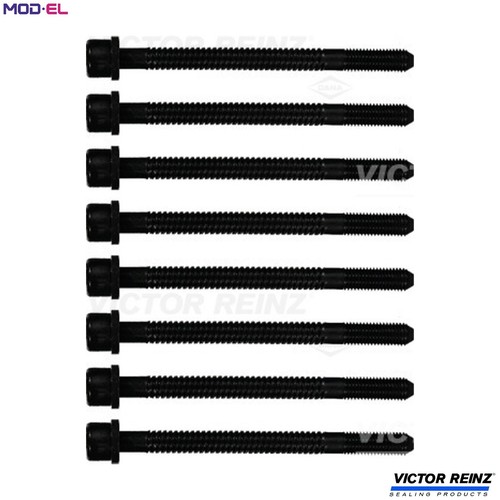 Cylinder head bolt set - head,