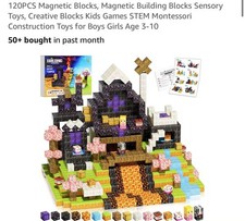 120PCS Magnetic Blocks