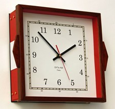 NEW 33cm Wooden Wall Clock -