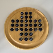 Classic Solitaire Wooden Board