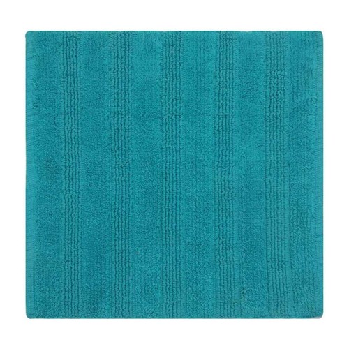 Handloomed teal striped cotton - handloomed,