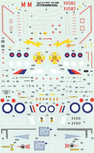Xtradecal 48007 raf - xtradecal,