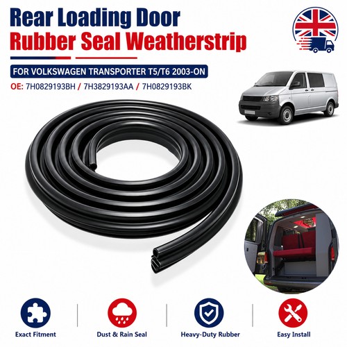 Rear loading door rubber - rubber, seal