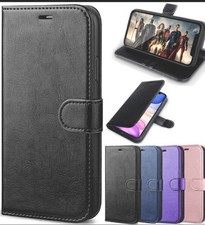 Leather Wallet Book Case For