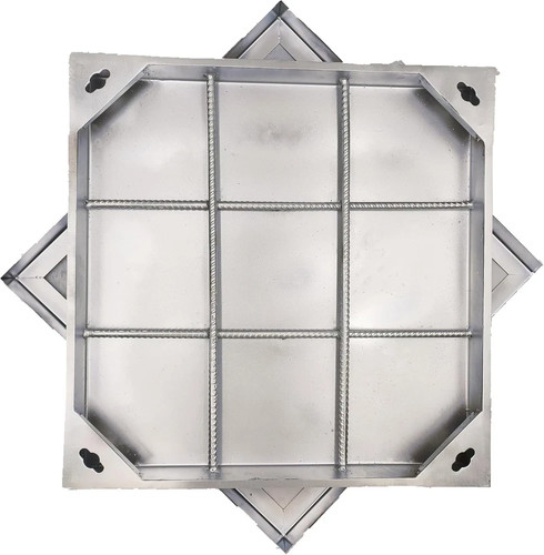 24x24 stainless steel manhole - steel,