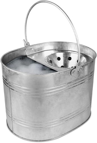 Heavy duty metal mop bucket - heavy,
