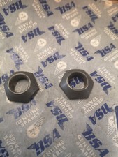 BSA PRE WAR BIG END CRANK PIN NUTS          1 PAIR GENUINE BSA