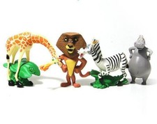 Madagascar  Animal Pvc Figure  Set Of 4pcs Toy Action Collection Figures