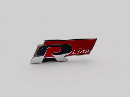 Line front grill badge - front,