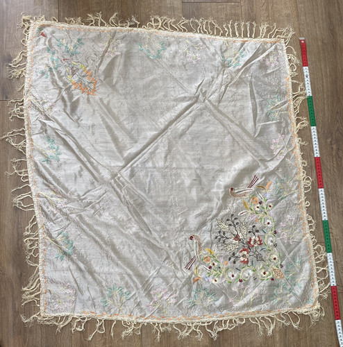 Antique chinese export - export, silk