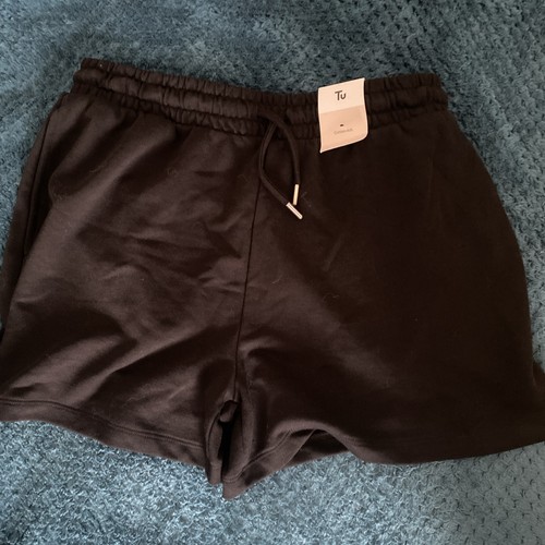 Ladies black casual shorts - ladies,