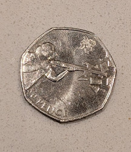 2011 olympic 50p - 2011,