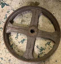 CAST IRON WHEELS 11.5" DIA