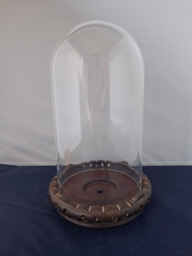 Antique plastic dome doll - plastic,