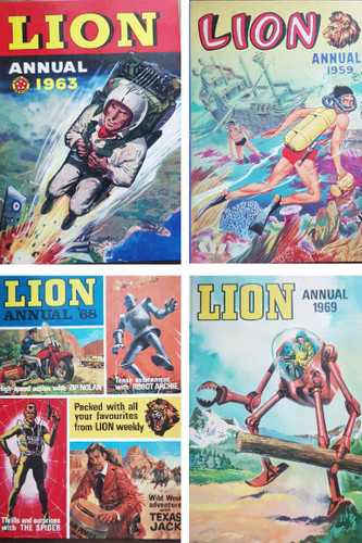 Vintage lion annual - for, boys