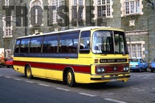 35mm Slide H&A Sleep Bere Alston Bedford YRQ Duple DTA826L Tavistock 1984