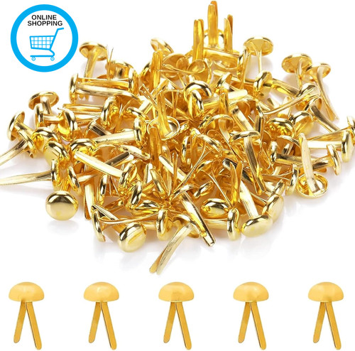 100pcs split pins - split, pins,scrapbooking