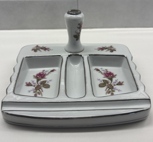 Porcelain vanity mirror holder - porcelain,