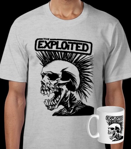 Exploited pushead skull style - exploited,