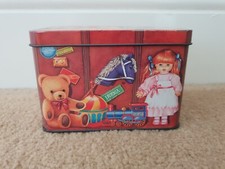 Vintage Collectibles Rare Decorative Tin Toy Box Toy Shop Sweet Tin Retro Toys