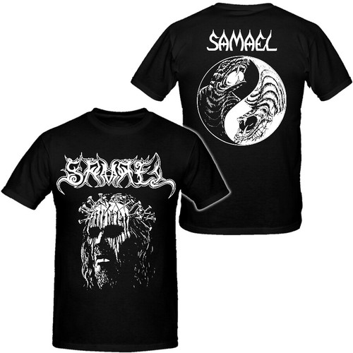 Samael shirt black - samael,