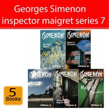 Georges Simenon inspector maigret series 7 :31 to 35 Books Collection Set  NEW