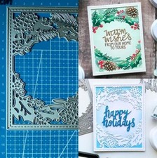 Metal Cutting Dies Holly Leaf