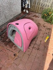 Pink & grey omlet hutch for small animals Fox proof fox proof for collection 