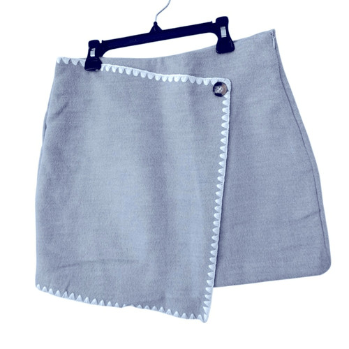 Commense gray mini skirt - commense,