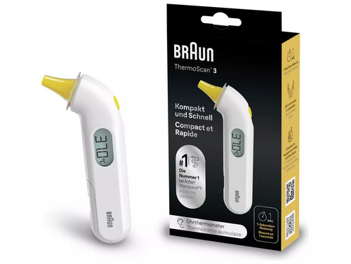 Braun thermo scan - braun, ear
