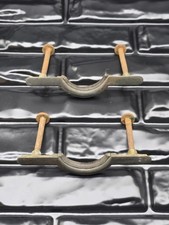 Unusual Pair Of Brass Drawer