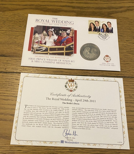 Royal wedding coin - coin, 2011