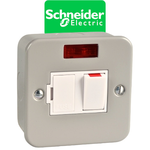 Schneider metal clad fcu - metal, 13a