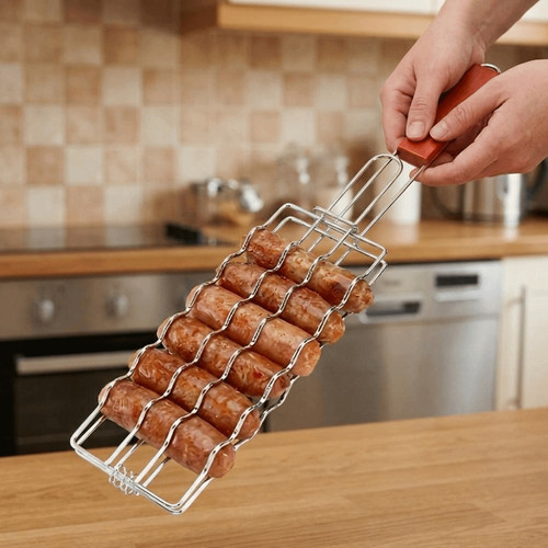 Detachable hot dog grill - dog,