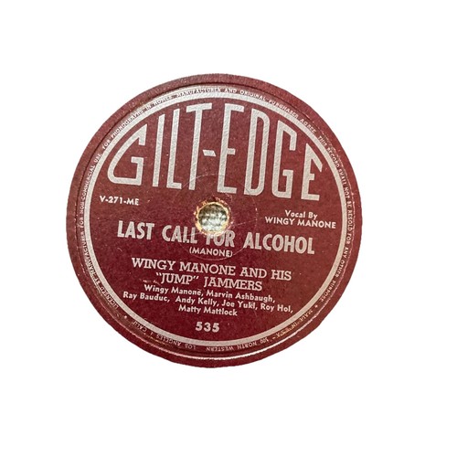 Vintage records paper - 78,