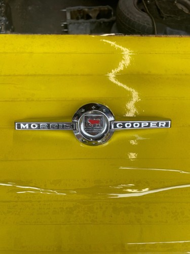 Morris mini cooper badge - cooper,