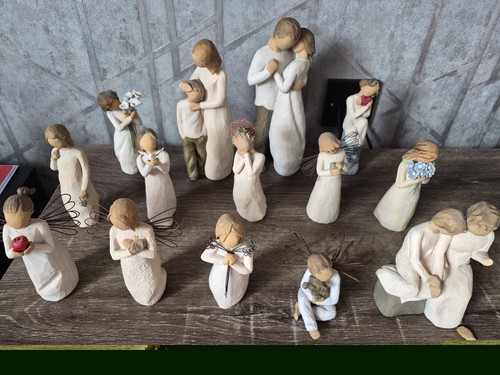 Piece willow tree figurines - piece,