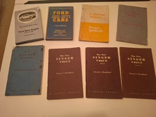 ASSORTED AUTOMOBILE OWNERS HANDBOOKS (ROOTES & OTHERS)