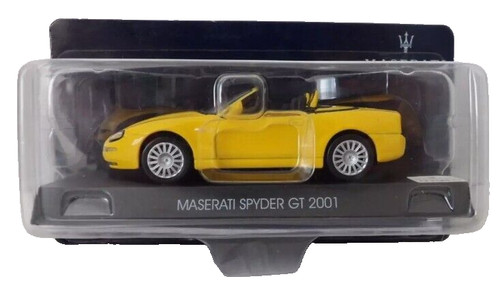 Maserati spyder 2001 yellow - maserati, gt