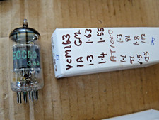 Mazda UK ECC83 12AX7 15mm Ladder Anode  B   NOS Valve Tube AT1000 Tester MAY24A