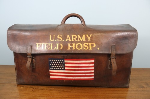Wonderful antique leather - a,