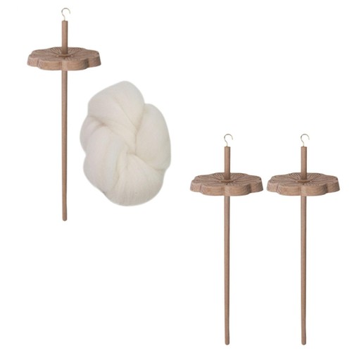 Wooden whorl spinning wheel - spinning,