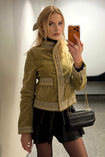 Zara woman velvet jacket the - woman,