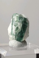 Blue tourmaline crystals - tourmaline,