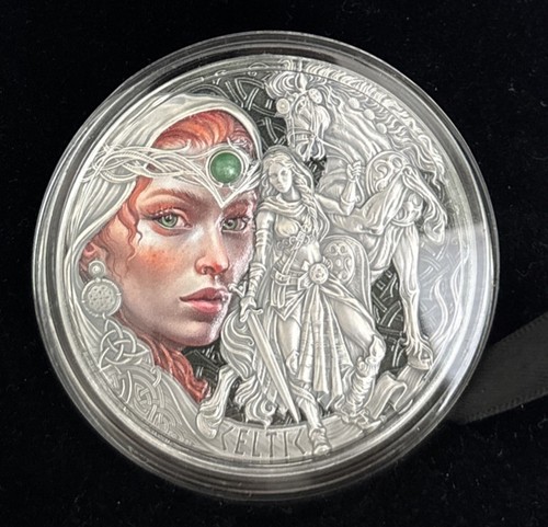 Silver coin celtic femina - coin,