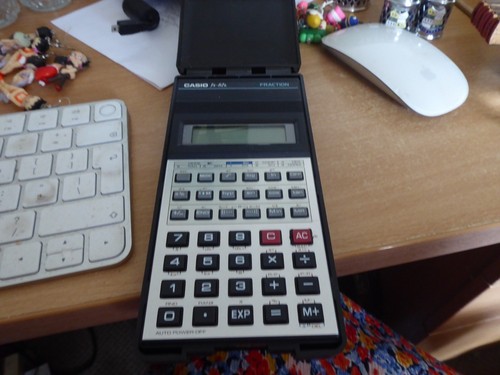 Vintage casio calculator